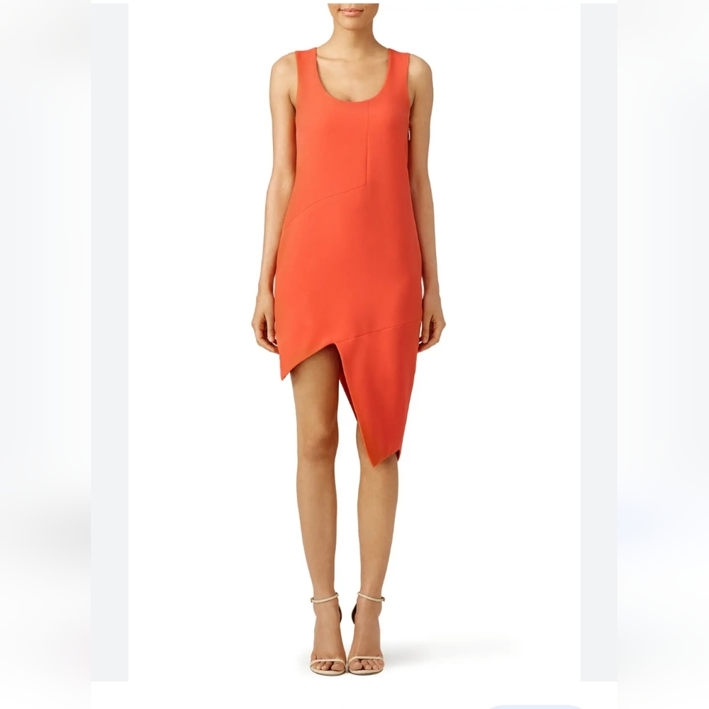 Prabal Gurung Scoop Neck Midi Length Shift Dress Size 2
